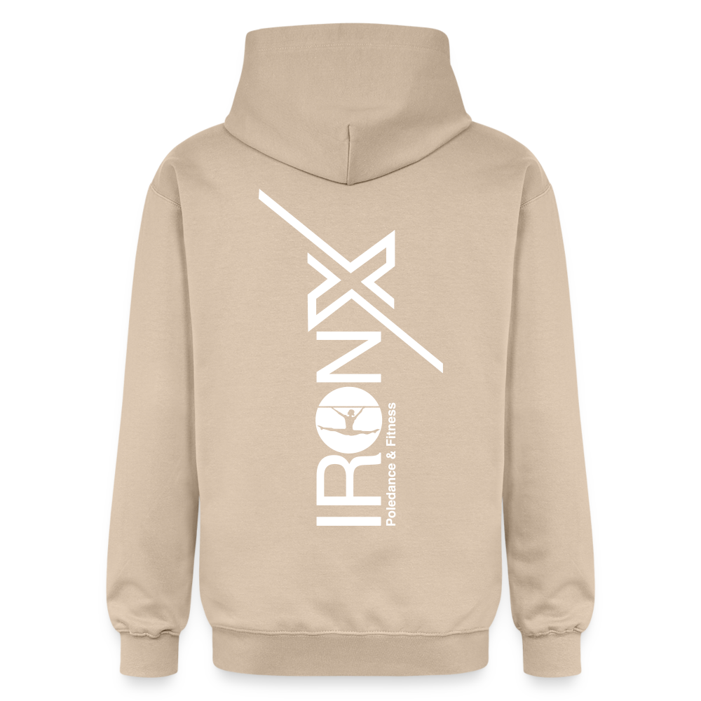IronX Unisex Softstyle® Midweight Hoodie - sand