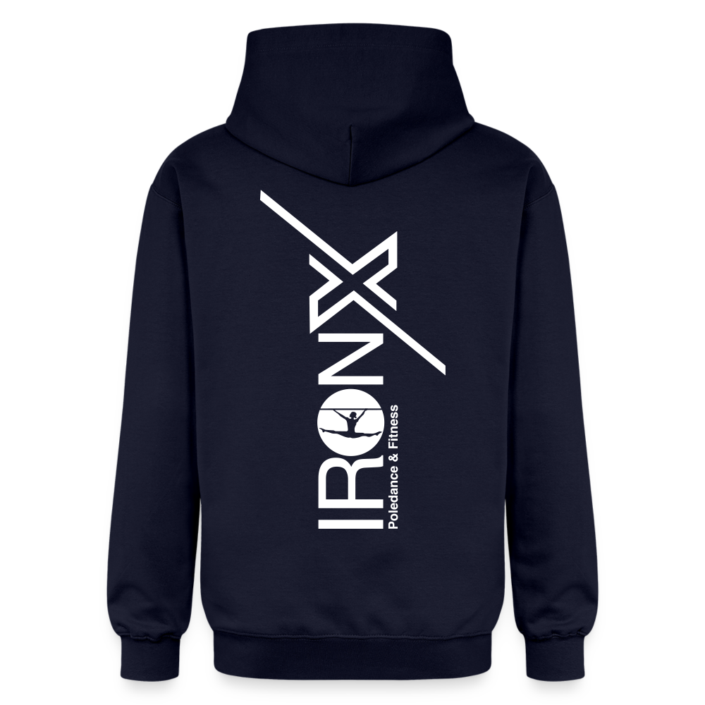 IronX Unisex Softstyle® Midweight Hoodie - navy