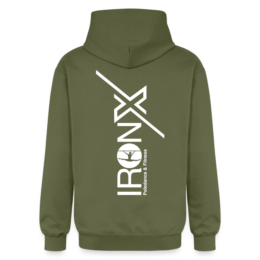 IronX Unisex Softstyle® Midweight Hoodie - military green